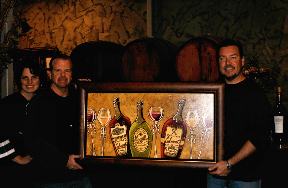 Scott with new collectors